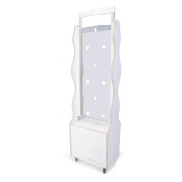 Van € 545 voor € 436: Verrijdbaar onderstel watermuur 45 cm breed -ACTIE-