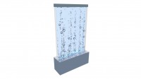 Van € 1455 voor € 1164: Watermuur, 45 x 180 cm (17L) -ACTIE-